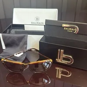 Balmain | Accessories | Balmain Designer Sunglasses Tortoise  display picture 1